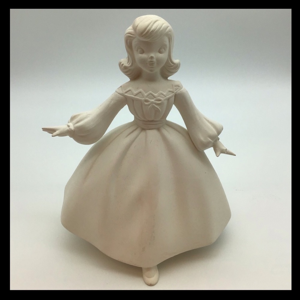 Vintage Holland Mold Ceramic Girl Dancing Figurine
